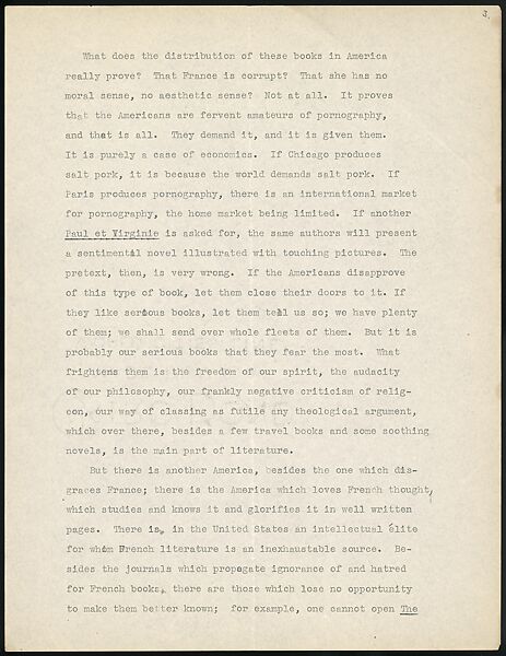 [38 Manuscripts, Typescripts, Carbon Copies of Translations from French by Walker Evans of Gourmont, Baudelaire, Radiguet, Cendrars, Cocteau, Larbaud, Gide, Lautréamont, Dottin, and Others], Walker Evans (American, St. Louis, Missouri 1903–1975 New Haven, Connecticut), Pencil/ink on paper