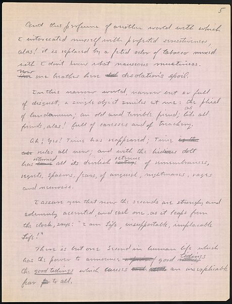 [38 Manuscripts, Typescripts, Carbon Copies of Translations from French by Walker Evans of Gourmont, Baudelaire, Radiguet, Cendrars, Cocteau, Larbaud, Gide, Lautréamont, Dottin, and Others], Walker Evans (American, St. Louis, Missouri 1903–1975 New Haven, Connecticut), Pencil/ink on paper