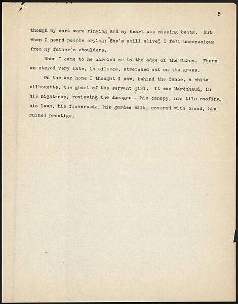 [38 Manuscripts, Typescripts, Carbon Copies of Translations from French by Walker Evans of Gourmont, Baudelaire, Radiguet, Cendrars, Cocteau, Larbaud, Gide, Lautréamont, Dottin, and Others], Walker Evans (American, St. Louis, Missouri 1903–1975 New Haven, Connecticut), Pencil/ink on paper