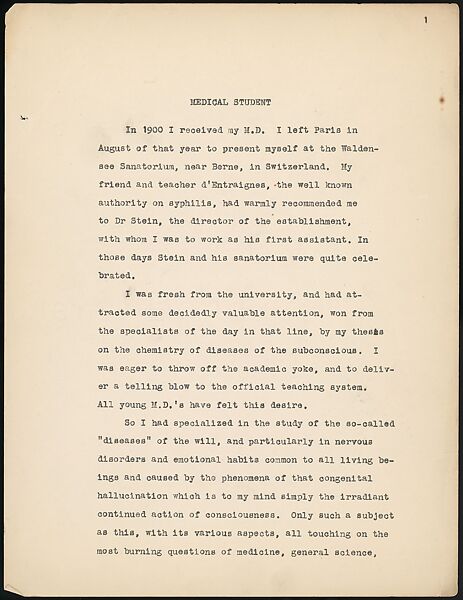 [38 Manuscripts, Typescripts, Carbon Copies of Translations from French by Walker Evans of Gourmont, Baudelaire, Radiguet, Cendrars, Cocteau, Larbaud, Gide, Lautréamont, Dottin, and Others], Walker Evans (American, St. Louis, Missouri 1903–1975 New Haven, Connecticut), Pencil/ink on paper