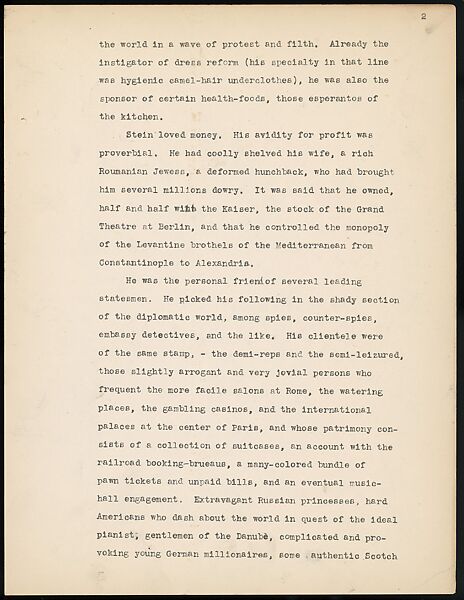 [38 Manuscripts, Typescripts, Carbon Copies of Translations from French by Walker Evans of Gourmont, Baudelaire, Radiguet, Cendrars, Cocteau, Larbaud, Gide, Lautréamont, Dottin, and Others], Walker Evans (American, St. Louis, Missouri 1903–1975 New Haven, Connecticut), Pencil/ink on paper