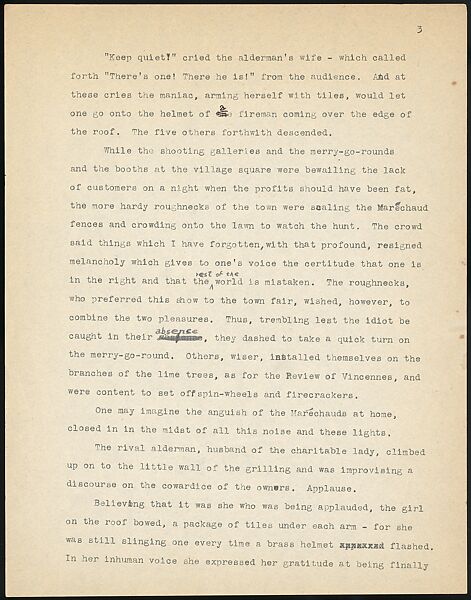 [38 Manuscripts, Typescripts, Carbon Copies of Translations from French by Walker Evans of Gourmont, Baudelaire, Radiguet, Cendrars, Cocteau, Larbaud, Gide, Lautréamont, Dottin, and Others], Walker Evans (American, St. Louis, Missouri 1903–1975 New Haven, Connecticut), Pencil/ink on paper