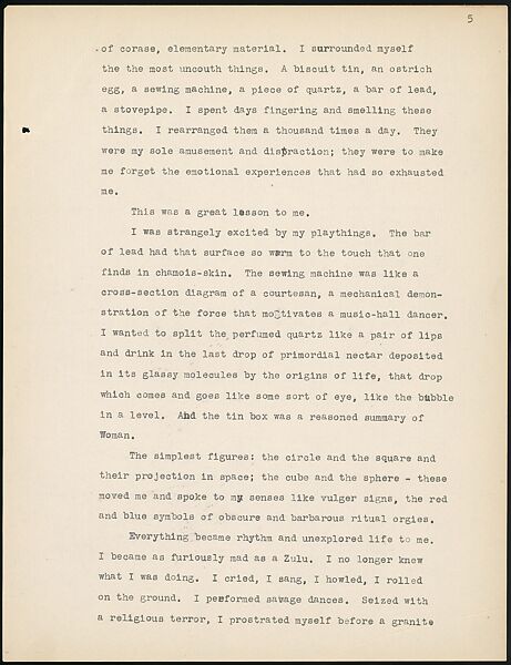 [38 Manuscripts, Typescripts, Carbon Copies of Translations from French by Walker Evans of Gourmont, Baudelaire, Radiguet, Cendrars, Cocteau, Larbaud, Gide, Lautréamont, Dottin, and Others], Walker Evans (American, St. Louis, Missouri 1903–1975 New Haven, Connecticut), Pencil/ink on paper