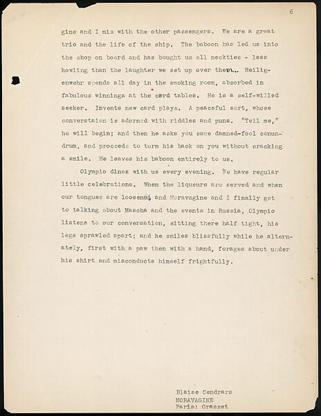 [38 Manuscripts, Typescripts, Carbon Copies of Translations from French by Walker Evans of Gourmont, Baudelaire, Radiguet, Cendrars, Cocteau, Larbaud, Gide, Lautréamont, Dottin, and Others], Walker Evans (American, St. Louis, Missouri 1903–1975 New Haven, Connecticut), Pencil/ink on paper