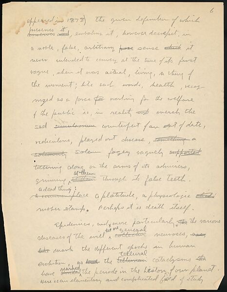 [38 Manuscripts, Typescripts, Carbon Copies of Translations from French by Walker Evans of Gourmont, Baudelaire, Radiguet, Cendrars, Cocteau, Larbaud, Gide, Lautréamont, Dottin, and Others], Walker Evans (American, St. Louis, Missouri 1903–1975 New Haven, Connecticut), Pencil/ink on paper