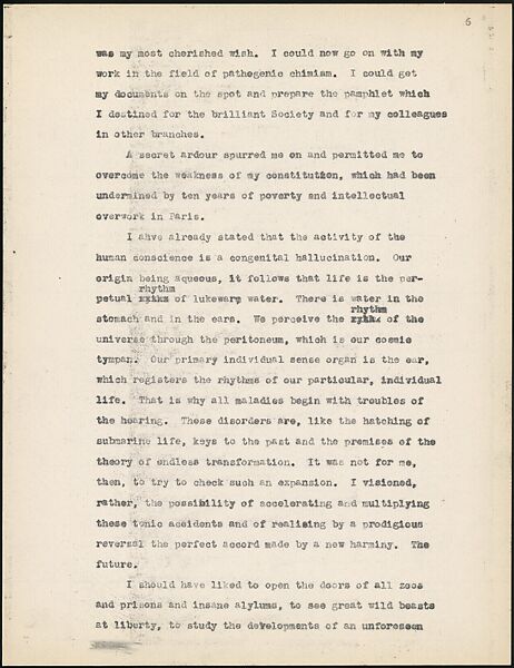 [38 Manuscripts, Typescripts, Carbon Copies of Translations from French by Walker Evans of Gourmont, Baudelaire, Radiguet, Cendrars, Cocteau, Larbaud, Gide, Lautréamont, Dottin, and Others], Walker Evans (American, St. Louis, Missouri 1903–1975 New Haven, Connecticut), Pencil/ink on paper