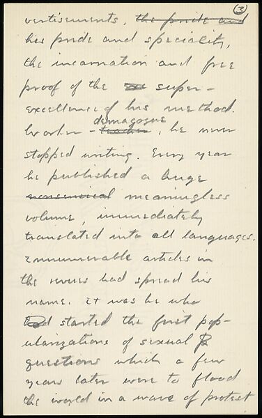 [38 Manuscripts, Typescripts, Carbon Copies of Translations from French by Walker Evans of Gourmont, Baudelaire, Radiguet, Cendrars, Cocteau, Larbaud, Gide, Lautréamont, Dottin, and Others], Walker Evans (American, St. Louis, Missouri 1903–1975 New Haven, Connecticut), Pencil/ink on paper