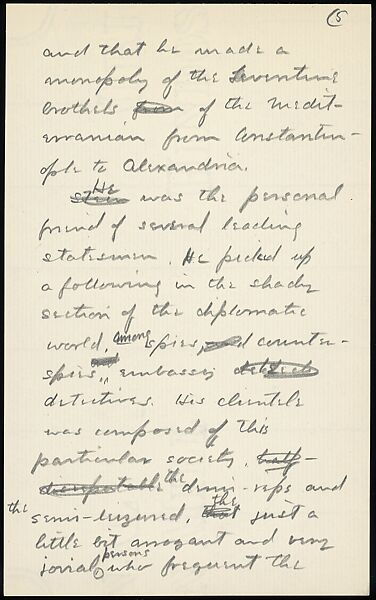 [38 Manuscripts, Typescripts, Carbon Copies of Translations from French by Walker Evans of Gourmont, Baudelaire, Radiguet, Cendrars, Cocteau, Larbaud, Gide, Lautréamont, Dottin, and Others], Walker Evans (American, St. Louis, Missouri 1903–1975 New Haven, Connecticut), Pencil/ink on paper