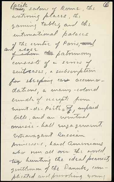 [38 Manuscripts, Typescripts, Carbon Copies of Translations from French by Walker Evans of Gourmont, Baudelaire, Radiguet, Cendrars, Cocteau, Larbaud, Gide, Lautréamont, Dottin, and Others], Walker Evans (American, St. Louis, Missouri 1903–1975 New Haven, Connecticut), Pencil/ink on paper