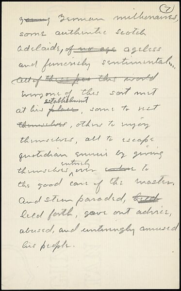 [38 Manuscripts, Typescripts, Carbon Copies of Translations from French by Walker Evans of Gourmont, Baudelaire, Radiguet, Cendrars, Cocteau, Larbaud, Gide, Lautréamont, Dottin, and Others], Walker Evans (American, St. Louis, Missouri 1903–1975 New Haven, Connecticut), Pencil/ink on paper