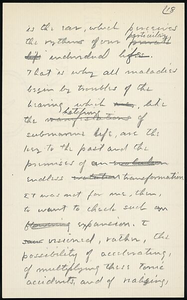 [38 Manuscripts, Typescripts, Carbon Copies of Translations from French by Walker Evans of Gourmont, Baudelaire, Radiguet, Cendrars, Cocteau, Larbaud, Gide, Lautréamont, Dottin, and Others], Walker Evans (American, St. Louis, Missouri 1903–1975 New Haven, Connecticut), Pencil/ink on paper