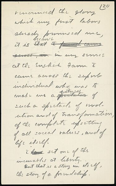 [38 Manuscripts, Typescripts, Carbon Copies of Translations from French by Walker Evans of Gourmont, Baudelaire, Radiguet, Cendrars, Cocteau, Larbaud, Gide, Lautréamont, Dottin, and Others], Walker Evans (American, St. Louis, Missouri 1903–1975 New Haven, Connecticut), Pencil/ink on paper