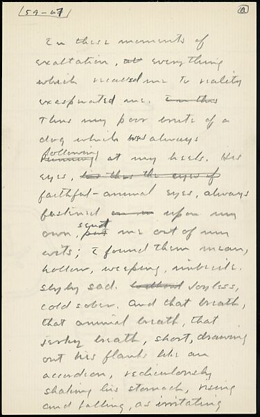 [38 Manuscripts, Typescripts, Carbon Copies of Translations from French by Walker Evans of Gourmont, Baudelaire, Radiguet, Cendrars, Cocteau, Larbaud, Gide, Lautréamont, Dottin, and Others], Walker Evans (American, St. Louis, Missouri 1903–1975 New Haven, Connecticut), Pencil/ink on paper