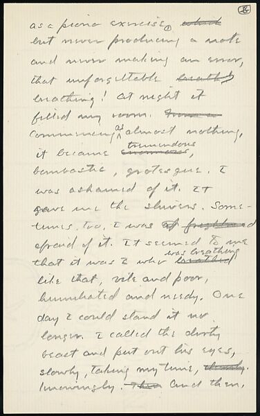 [38 Manuscripts, Typescripts, Carbon Copies of Translations from French by Walker Evans of Gourmont, Baudelaire, Radiguet, Cendrars, Cocteau, Larbaud, Gide, Lautréamont, Dottin, and Others], Walker Evans (American, St. Louis, Missouri 1903–1975 New Haven, Connecticut), Pencil/ink on paper
