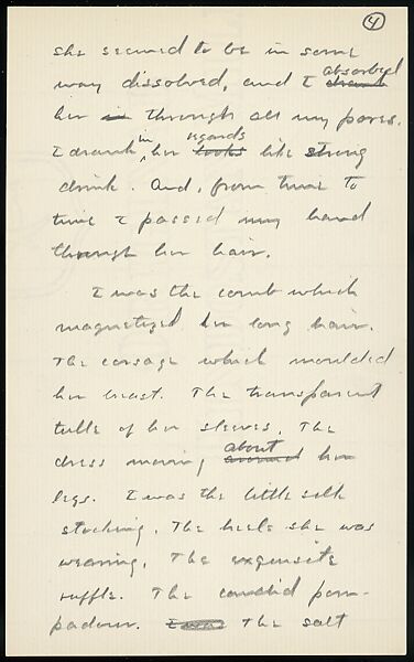 [38 Manuscripts, Typescripts, Carbon Copies of Translations from French by Walker Evans of Gourmont, Baudelaire, Radiguet, Cendrars, Cocteau, Larbaud, Gide, Lautréamont, Dottin, and Others], Walker Evans (American, St. Louis, Missouri 1903–1975 New Haven, Connecticut), Pencil/ink on paper