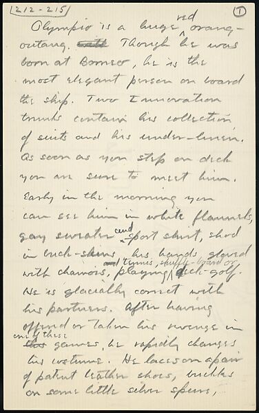 [38 Manuscripts, Typescripts, Carbon Copies of Translations from French by Walker Evans of Gourmont, Baudelaire, Radiguet, Cendrars, Cocteau, Larbaud, Gide, Lautréamont, Dottin, and Others], Walker Evans (American, St. Louis, Missouri 1903–1975 New Haven, Connecticut), Pencil/ink on paper