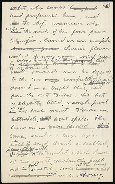 [38 Manuscripts, Typescripts, Carbon Copies of Translations from French by Walker Evans of Gourmont, Baudelaire, Radiguet, Cendrars, Cocteau, Larbaud, Gide, Lautréamont, Dottin, and Others], Walker Evans (American, St. Louis, Missouri 1903–1975 New Haven, Connecticut), Pencil/ink on paper