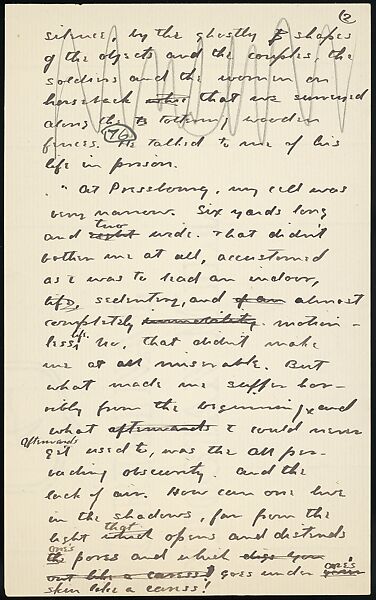 [38 Manuscripts, Typescripts, Carbon Copies of Translations from French by Walker Evans of Gourmont, Baudelaire, Radiguet, Cendrars, Cocteau, Larbaud, Gide, Lautréamont, Dottin, and Others], Walker Evans (American, St. Louis, Missouri 1903–1975 New Haven, Connecticut), Pencil/ink on paper