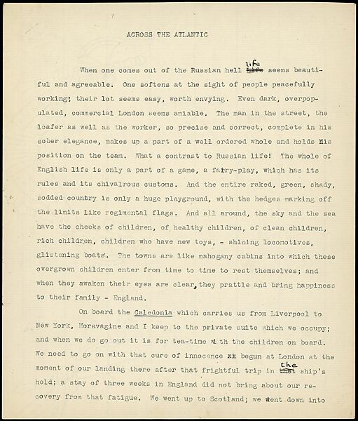 [38 Manuscripts, Typescripts, Carbon Copies of Translations from French by Walker Evans of Gourmont, Baudelaire, Radiguet, Cendrars, Cocteau, Larbaud, Gide, Lautréamont, Dottin, and Others], Walker Evans (American, St. Louis, Missouri 1903–1975 New Haven, Connecticut), Pencil/ink on paper
