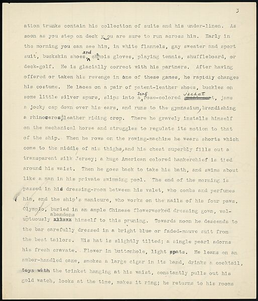 [38 Manuscripts, Typescripts, Carbon Copies of Translations from French by Walker Evans of Gourmont, Baudelaire, Radiguet, Cendrars, Cocteau, Larbaud, Gide, Lautréamont, Dottin, and Others], Walker Evans (American, St. Louis, Missouri 1903–1975 New Haven, Connecticut), Pencil/ink on paper
