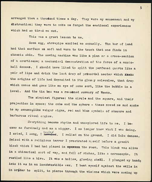 [38 Manuscripts, Typescripts, Carbon Copies of Translations from French by Walker Evans of Gourmont, Baudelaire, Radiguet, Cendrars, Cocteau, Larbaud, Gide, Lautréamont, Dottin, and Others], Walker Evans (American, St. Louis, Missouri 1903–1975 New Haven, Connecticut), Pencil/ink on paper