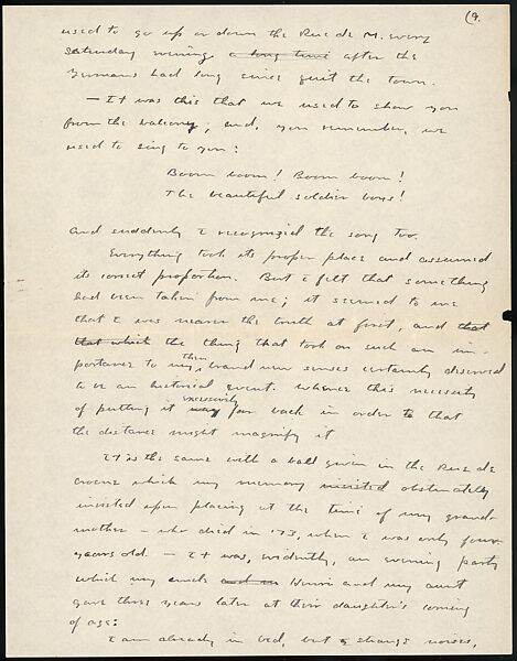 [38 Manuscripts, Typescripts, Carbon Copies of Translations from French by Walker Evans of Gourmont, Baudelaire, Radiguet, Cendrars, Cocteau, Larbaud, Gide, Lautréamont, Dottin, and Others], Walker Evans (American, St. Louis, Missouri 1903–1975 New Haven, Connecticut), Pencil/ink on paper