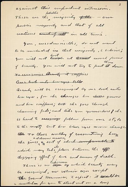 [38 Manuscripts, Typescripts, Carbon Copies of Translations from French by Walker Evans of Gourmont, Baudelaire, Radiguet, Cendrars, Cocteau, Larbaud, Gide, Lautréamont, Dottin, and Others], Walker Evans (American, St. Louis, Missouri 1903–1975 New Haven, Connecticut), Pencil/ink on paper