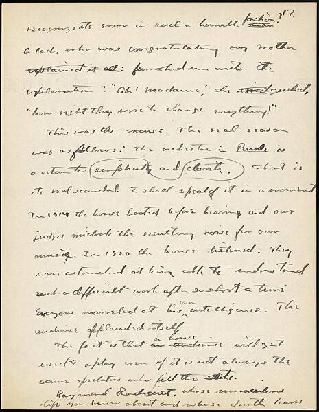 [38 Manuscripts, Typescripts, Carbon Copies of Translations from French by Walker Evans of Gourmont, Baudelaire, Radiguet, Cendrars, Cocteau, Larbaud, Gide, Lautréamont, Dottin, and Others], Walker Evans (American, St. Louis, Missouri 1903–1975 New Haven, Connecticut), Pencil/ink on paper