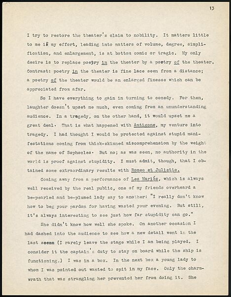 [38 Manuscripts, Typescripts, Carbon Copies of Translations from French by Walker Evans of Gourmont, Baudelaire, Radiguet, Cendrars, Cocteau, Larbaud, Gide, Lautréamont, Dottin, and Others], Walker Evans (American, St. Louis, Missouri 1903–1975 New Haven, Connecticut), Pencil/ink on paper