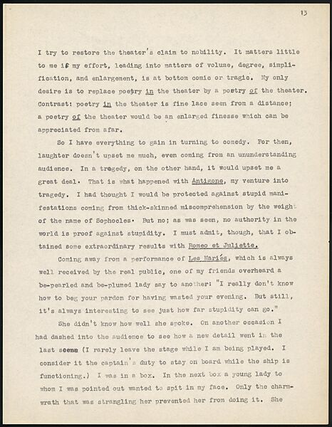 [38 Manuscripts, Typescripts, Carbon Copies of Translations from French by Walker Evans of Gourmont, Baudelaire, Radiguet, Cendrars, Cocteau, Larbaud, Gide, Lautréamont, Dottin, and Others], Walker Evans (American, St. Louis, Missouri 1903–1975 New Haven, Connecticut), Pencil/ink on paper