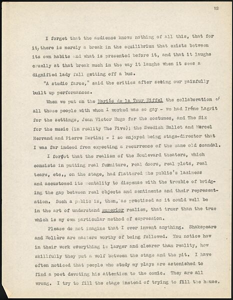 [38 Manuscripts, Typescripts, Carbon Copies of Translations from French by Walker Evans of Gourmont, Baudelaire, Radiguet, Cendrars, Cocteau, Larbaud, Gide, Lautréamont, Dottin, and Others], Walker Evans (American, St. Louis, Missouri 1903–1975 New Haven, Connecticut), Pencil/ink on paper