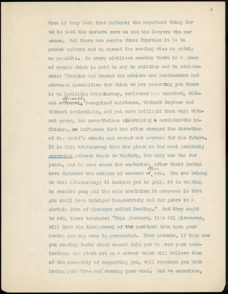 [38 Manuscripts, Typescripts, Carbon Copies of Translations from French by Walker Evans of Gourmont, Baudelaire, Radiguet, Cendrars, Cocteau, Larbaud, Gide, Lautréamont, Dottin, and Others], Walker Evans (American, St. Louis, Missouri 1903–1975 New Haven, Connecticut), Pencil/ink on paper
