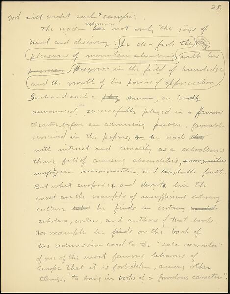 [38 Manuscripts, Typescripts, Carbon Copies of Translations from French by Walker Evans of Gourmont, Baudelaire, Radiguet, Cendrars, Cocteau, Larbaud, Gide, Lautréamont, Dottin, and Others], Walker Evans (American, St. Louis, Missouri 1903–1975 New Haven, Connecticut), Pencil/ink on paper