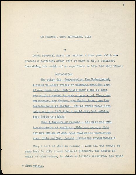 [38 Manuscripts, Typescripts, Carbon Copies of Translations from French by Walker Evans of Gourmont, Baudelaire, Radiguet, Cendrars, Cocteau, Larbaud, Gide, Lautréamont, Dottin, and Others], Walker Evans (American, St. Louis, Missouri 1903–1975 New Haven, Connecticut), Pencil/ink on paper