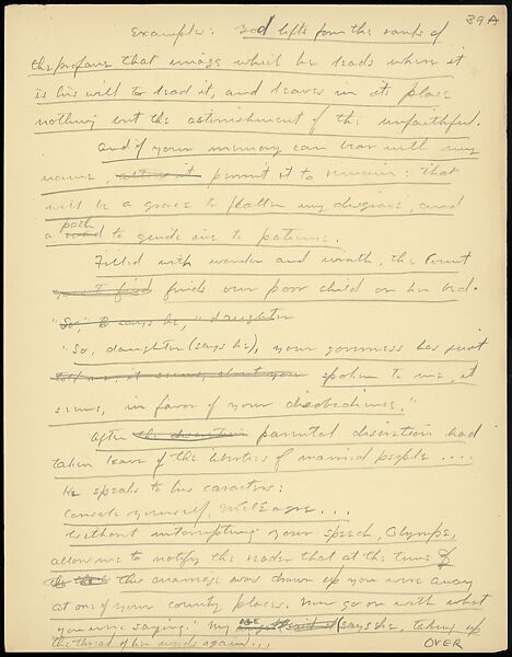 [38 Manuscripts, Typescripts, Carbon Copies of Translations from French by Walker Evans of Gourmont, Baudelaire, Radiguet, Cendrars, Cocteau, Larbaud, Gide, Lautréamont, Dottin, and Others], Walker Evans (American, St. Louis, Missouri 1903–1975 New Haven, Connecticut), Pencil/ink on paper