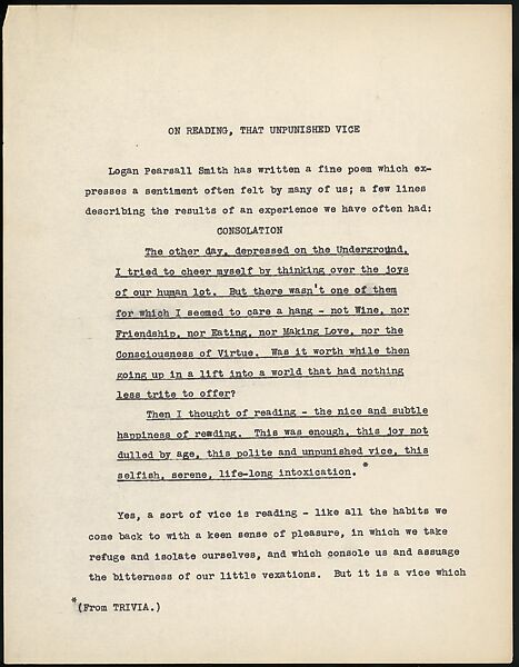 [38 Manuscripts, Typescripts, Carbon Copies of Translations from French by Walker Evans of Gourmont, Baudelaire, Radiguet, Cendrars, Cocteau, Larbaud, Gide, Lautréamont, Dottin, and Others], Walker Evans (American, St. Louis, Missouri 1903–1975 New Haven, Connecticut), Pencil/ink on paper
