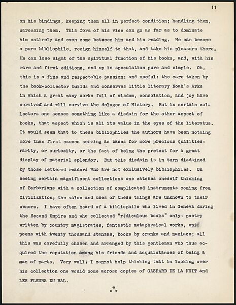 [38 Manuscripts, Typescripts, Carbon Copies of Translations from French by Walker Evans of Gourmont, Baudelaire, Radiguet, Cendrars, Cocteau, Larbaud, Gide, Lautréamont, Dottin, and Others], Walker Evans (American, St. Louis, Missouri 1903–1975 New Haven, Connecticut), Pencil/ink on paper