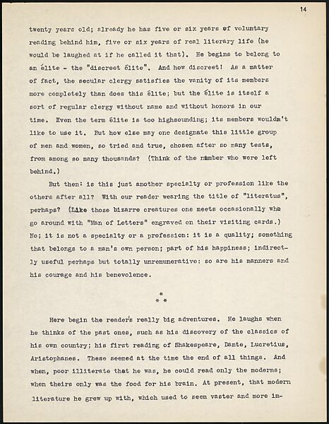 [38 Manuscripts, Typescripts, Carbon Copies of Translations from French by Walker Evans of Gourmont, Baudelaire, Radiguet, Cendrars, Cocteau, Larbaud, Gide, Lautréamont, Dottin, and Others], Walker Evans (American, St. Louis, Missouri 1903–1975 New Haven, Connecticut), Pencil/ink on paper