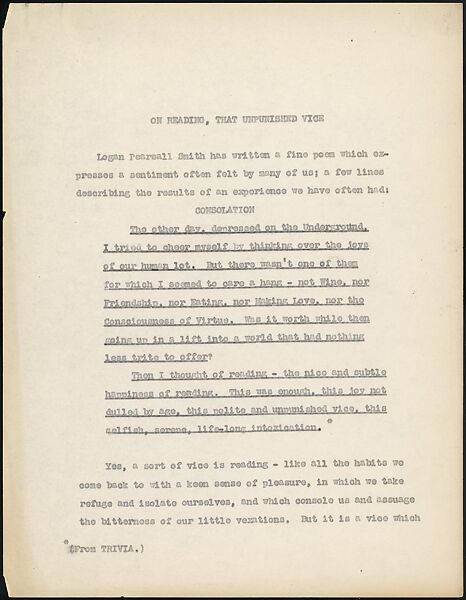 [38 Manuscripts, Typescripts, Carbon Copies of Translations from French by Walker Evans of Gourmont, Baudelaire, Radiguet, Cendrars, Cocteau, Larbaud, Gide, Lautréamont, Dottin, and Others], Walker Evans (American, St. Louis, Missouri 1903–1975 New Haven, Connecticut), Pencil/ink on paper