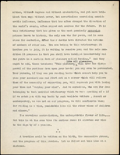 [38 Manuscripts, Typescripts, Carbon Copies of Translations from French by Walker Evans of Gourmont, Baudelaire, Radiguet, Cendrars, Cocteau, Larbaud, Gide, Lautréamont, Dottin, and Others], Walker Evans (American, St. Louis, Missouri 1903–1975 New Haven, Connecticut), Pencil/ink on paper