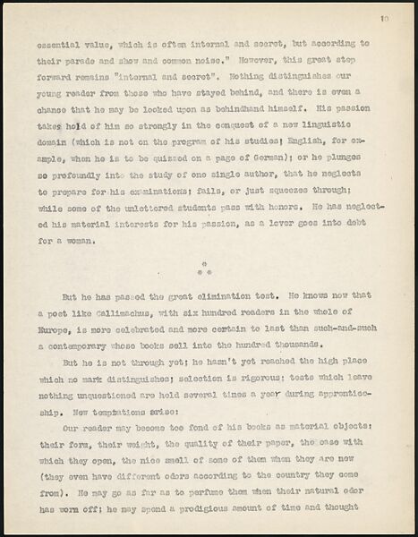 [38 Manuscripts, Typescripts, Carbon Copies of Translations from French by Walker Evans of Gourmont, Baudelaire, Radiguet, Cendrars, Cocteau, Larbaud, Gide, Lautréamont, Dottin, and Others], Walker Evans (American, St. Louis, Missouri 1903–1975 New Haven, Connecticut), Pencil/ink on paper