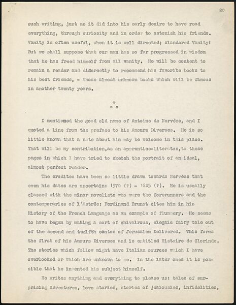 [38 Manuscripts, Typescripts, Carbon Copies of Translations from French by Walker Evans of Gourmont, Baudelaire, Radiguet, Cendrars, Cocteau, Larbaud, Gide, Lautréamont, Dottin, and Others], Walker Evans (American, St. Louis, Missouri 1903–1975 New Haven, Connecticut), Pencil/ink on paper