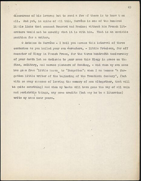 [38 Manuscripts, Typescripts, Carbon Copies of Translations from French by Walker Evans of Gourmont, Baudelaire, Radiguet, Cendrars, Cocteau, Larbaud, Gide, Lautréamont, Dottin, and Others], Walker Evans (American, St. Louis, Missouri 1903–1975 New Haven, Connecticut), Pencil/ink on paper