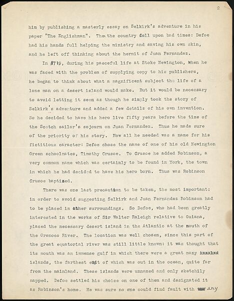 [38 Manuscripts, Typescripts, Carbon Copies of Translations from French by Walker Evans of Gourmont, Baudelaire, Radiguet, Cendrars, Cocteau, Larbaud, Gide, Lautréamont, Dottin, and Others], Walker Evans (American, St. Louis, Missouri 1903–1975 New Haven, Connecticut), Pencil/ink on paper
