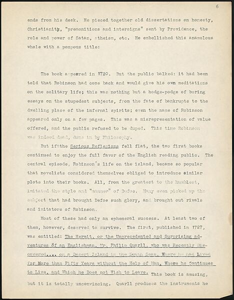 [38 Manuscripts, Typescripts, Carbon Copies of Translations from French by Walker Evans of Gourmont, Baudelaire, Radiguet, Cendrars, Cocteau, Larbaud, Gide, Lautréamont, Dottin, and Others], Walker Evans (American, St. Louis, Missouri 1903–1975 New Haven, Connecticut), Pencil/ink on paper
