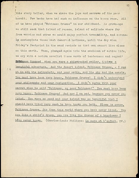 [38 Manuscripts, Typescripts, Carbon Copies of Translations from French by Walker Evans of Gourmont, Baudelaire, Radiguet, Cendrars, Cocteau, Larbaud, Gide, Lautréamont, Dottin, and Others], Walker Evans (American, St. Louis, Missouri 1903–1975 New Haven, Connecticut), Pencil/ink on paper