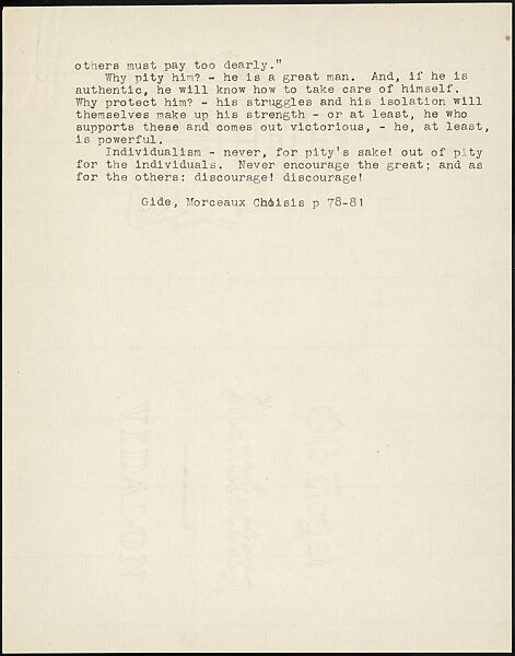 [38 Manuscripts, Typescripts, Carbon Copies of Translations from French by Walker Evans of Gourmont, Baudelaire, Radiguet, Cendrars, Cocteau, Larbaud, Gide, Lautréamont, Dottin, and Others], Walker Evans (American, St. Louis, Missouri 1903–1975 New Haven, Connecticut), Pencil/ink on paper