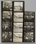 [49 Manuscript and Typescript Drafts and Notes, Carbons, Contact Sheets, Negative Envelopes, and Project Ephemera, Including Correspondence from Photo Lab and Fortune Staff, Relating to "Labor Anonymous", Published in Fortune Magazine November 1946], Walker Evans (American, St. Louis, Missouri 1903–1975 New Haven, Connecticut), Pencil/ink on paper; gelatin silver print