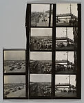[49 Manuscript and Typescript Drafts and Notes, Carbons, Contact Sheets, Negative Envelopes, and Project Ephemera, Including Correspondence from Photo Lab and Fortune Staff, Relating to "Labor Anonymous", Published in Fortune Magazine November 1946], Walker Evans (American, St. Louis, Missouri 1903–1975 New Haven, Connecticut), Pencil/ink on paper; gelatin silver print