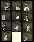[49 Manuscript and Typescript Drafts and Notes, Carbons, Contact Sheets, Negative Envelopes, and Project Ephemera, Including Correspondence from Photo Lab and Fortune Staff, Relating to "Labor Anonymous", Published in Fortune Magazine November 1946], Walker Evans (American, St. Louis, Missouri 1903–1975 New Haven, Connecticut), Pencil/ink on paper; gelatin silver print